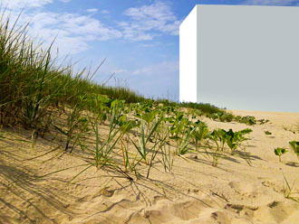 Serie White Cube: Karlshagen - Landschaft auf Usedom