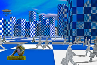 3D Design: Wunderbare Welt Nr. 3