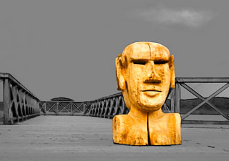 Serie 1 in 1: Skulptur von Wolfgang Ramisch