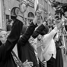 Demo: free, free, Palestine