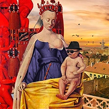 Maria im Kreis ihrer Vertrauten