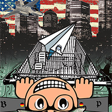 Collage: Shopping in the USA