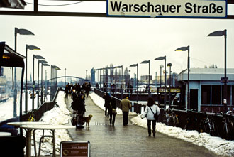 Berlin: S-Bahnhof Warschauer Str.