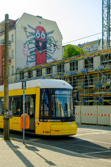 Wandbild 'Swiss Made' - Revaler Str.
