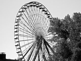 Berlin: ehem. Kulturpark Plänterwald - Riesenrad