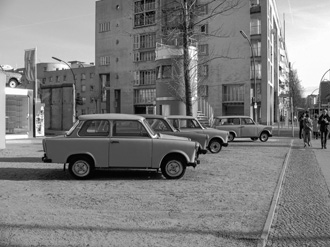 Berlin: der Trabant - Touristenattraktion