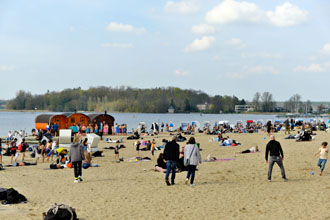 Waterkant Berlin: Strandbad Wannsee