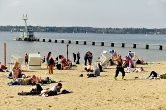 Waterkant Berlin: Strandbad Wannsee