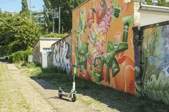 Wandbild 'Swiss Made' - Revaler Str.