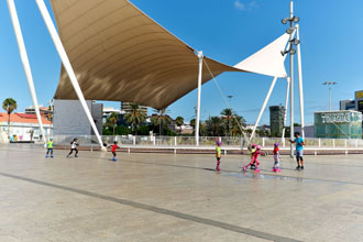 Gran Canaria: unterirdischer Busbahnhof