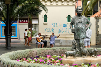 Gran Canaria: Straßenmusiker