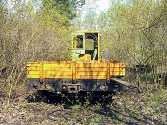 Natur-Park Südgelände: alter Schwerkleinwagen (SKL)