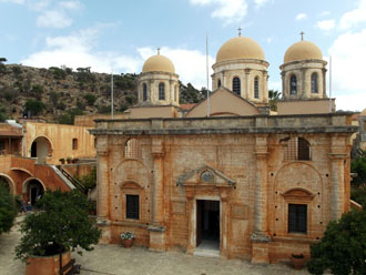 Kreta: griechisch-orthodoxes Kloster Agia Triada