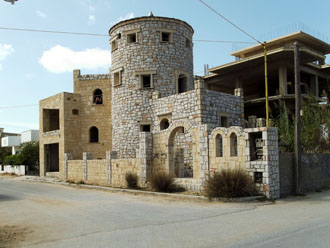 Kreta: traditionell gebautes Steinhaus