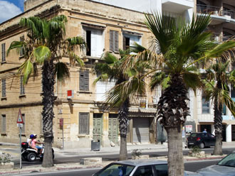 Malta: leerstehendes altes Haus