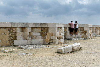 Sizilien: Castello Maniace in Syrakus