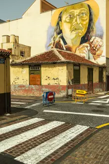 Puerto de la Cruz: Wandbild 'Ritual'