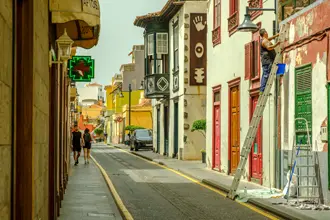 Puerto de la Cruz: Straße in der Altstadt