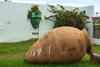 Puerto de la Cruz: Installation 'Somos lo mismo'