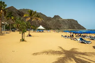 Teneriffa: Playa de Las Teresitas