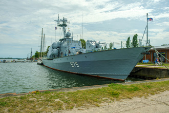 Usedom: Raketenschnellboot der Volksmarine - Peenemünde