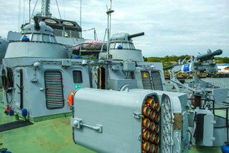 Usedom: Raketenschnellboot der Volksmarine - Peenemünde