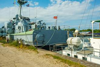 Usedom: Raketenschnellboot der Volksmarine - Peenemünde
