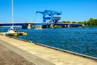 Wolgast: Peene-Brücke
