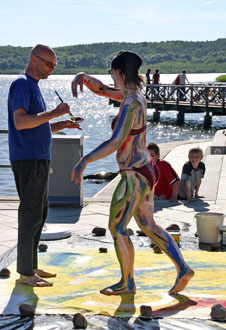 Body Painting / Wolfgang und Isolde